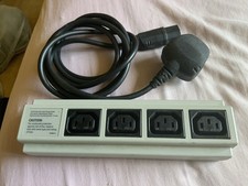 Power Distribution Unit 250-10A Fused Components Kettle Lead