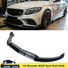 Frontspoiler Lippe Bs Optik Für Mercedes C-Klasse W205 C350 15-18 Glänz Schwarz Frontspoiler Lippe Bs Optik Für Mercedes C-Klasse W205 C350 15-18 Glänz Schwarz