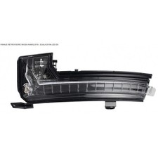 Blinker Scheinwerfer Rückspiegel Recht für Skoda Maßstab 2018 IN Dann Kamiq