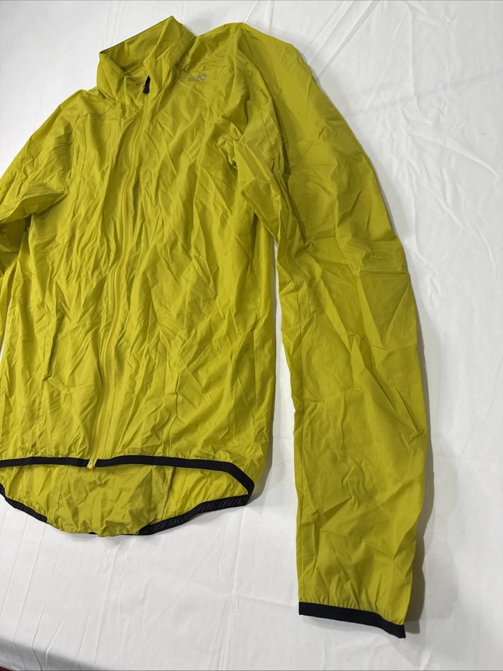 Chaqueta cortavientos Giro Chrono Expert para hombre EE. UU. grande amarilla - nueva sin etiquetas Foto 3 de 4