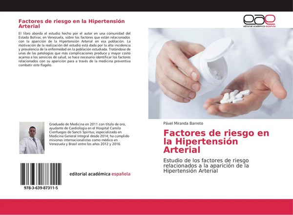 PáVel Miranda Barreto | Factores De Riesgo En La HipertensióN Arterial | Buch-image