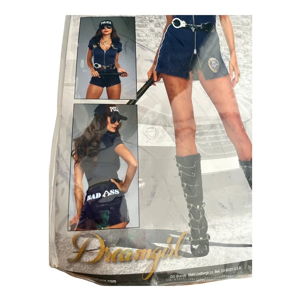 Vintage Dreamgirl S.W.A.T. Police Costume – XL – Convertible Set - Image 4 of 4