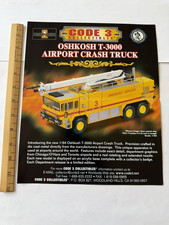 CODE 3 COLLECTIBLES OSHKOSH TORONTO CRASH TRU...