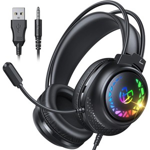 Tatybo Gaming Headset for Ps5 Ps4 Xbox Series X/S, Wired Gaming Headphones for