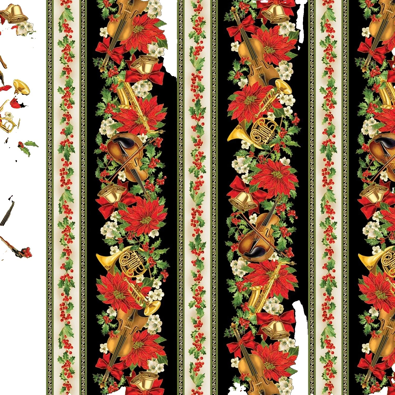 Cotton Music Striped Craft Fabrics