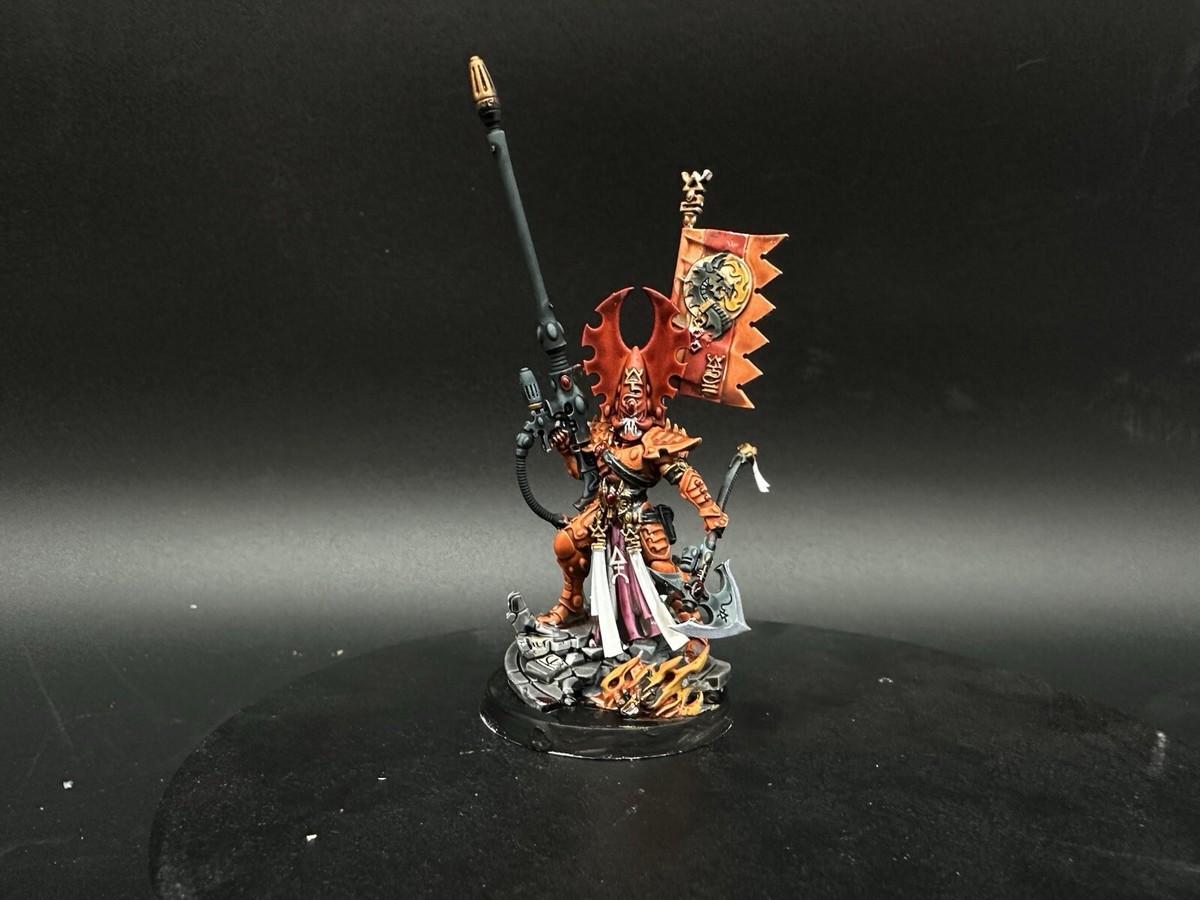 Warhammer 40k – Dragons De Feu Eldars Avec Exarque – Métal X6 – Boîte Neuve 2005 OOP