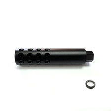 1/2x28 thread Extra Long Muzzle Brake .22/.22LR Compensator 5.5 inches long