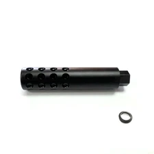 1/2x28 thread Extra Long Muzzle Brake .22/.22LR Compensator 5.5 inches long