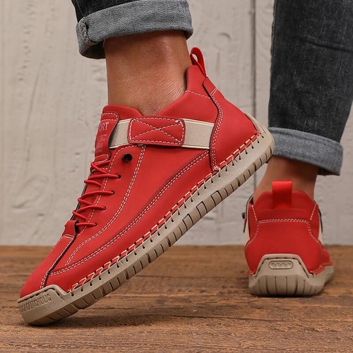 New Men's Casual Shoes Lace Up Flats Walking Shoes Male Footwear Size 36-48 - Picture 9 of 15