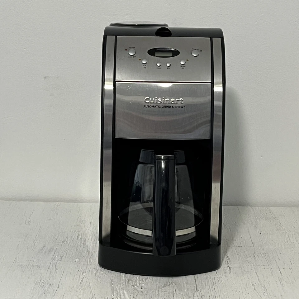 Cuisinart DGB-550 Grind & Brew Automatic Coffeemaker, 12-Cup Glass, Black - Image 2 of 4