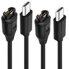 USB Type C Charger For Garmin Fenix 5 6 5S 5X 6X Pro Plus Charging FAST Cable