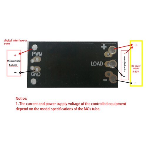 LR7843 Isolation MOSFET Tube Module Replacement Relay Board - Photo 4/5