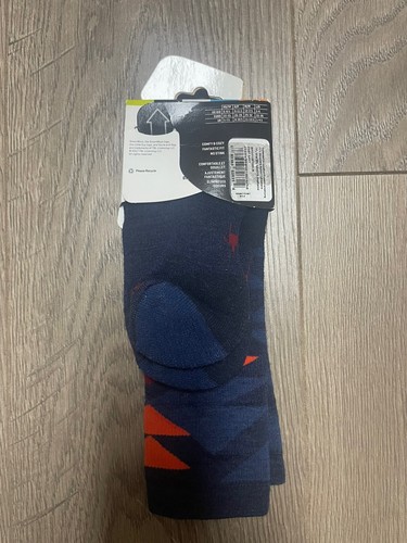 Smart wool Kid’s Wintersport Light Cushion Merino Wool Sock Medium Over The Calf - Picture 3 of 4