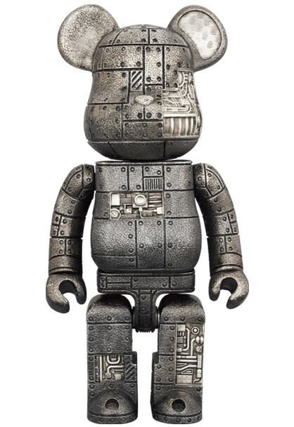 BE@RBRICK - BE@RBRICK  SELANGOR　COAL BLACK 400％ Be@rbrick Royal Selangor Steampunk Coal Black 400％ by Royal