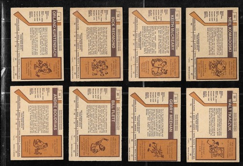 1973-74 OPC O PEE CHEE NHL HOCKEY CARD LIGHT WHITE BEIGE BACK 1-132 SEE LIST - Picture 48 of 492