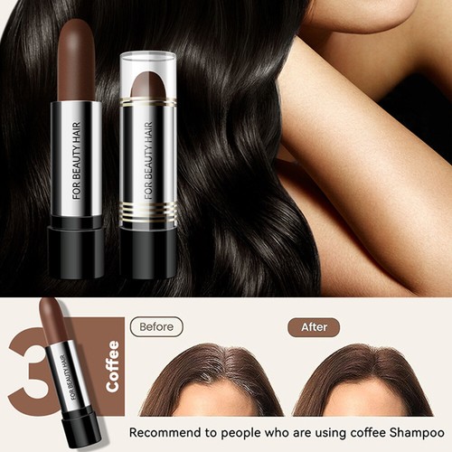 Haaransatz Haar Färbe Stift Concealer Haarfärbemittel Haare färben schwarzbrau ~ - Picture 5 of 17
