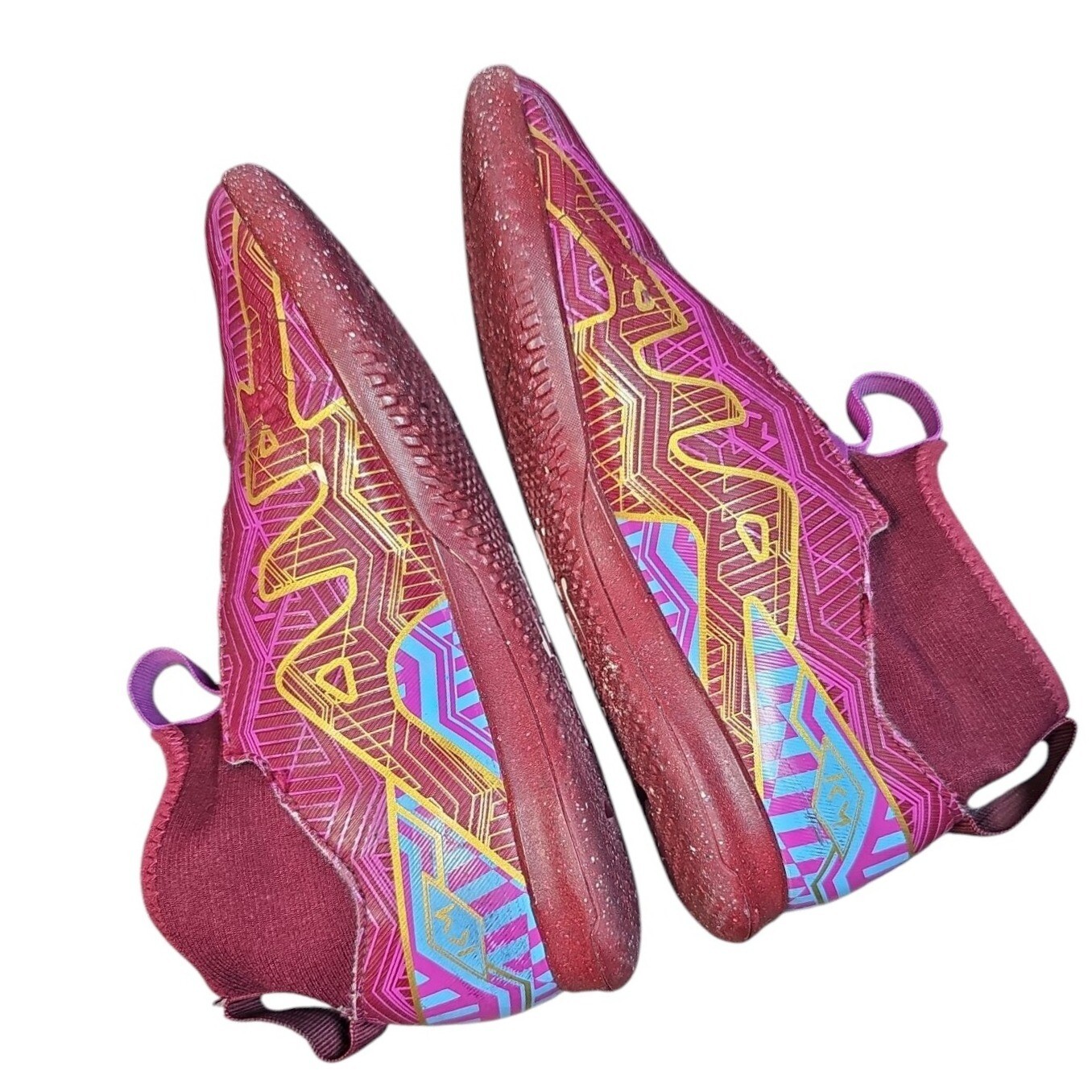 SAOLA Scarpe da allenamento Nike Zoom Turf sneakers sportive marrone viola oro 5 5 anni