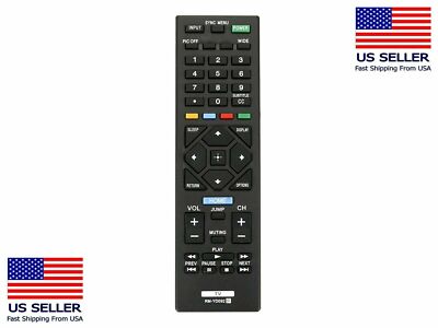 New RM-YD092 RM-YD047 Replacement Remote for Sony LCD LED and Bravia HDTV TV