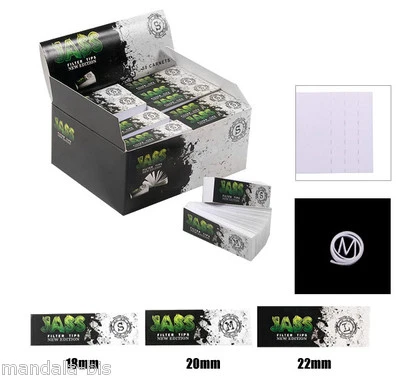 JASS TIPS 20 Carnets Filtres Carton Largeur 22 MM (Tip, Toncar)
