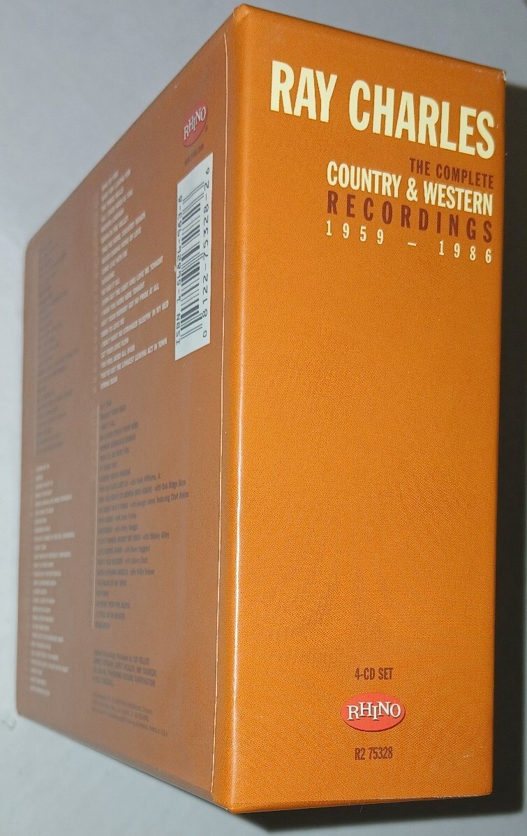 RAY CHARLES-THE COMPLETE COUNTRY & WESTERN RECORDINGS:1959-1986
