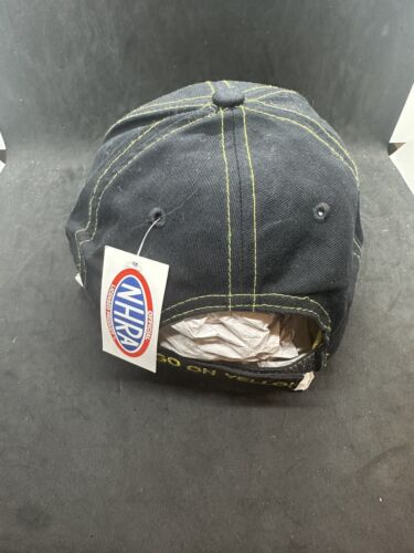 Mello Yellow NHRA Racing Adjustable Cap Hat Go On Yello. NWT Strap back OSFA - Picture 3 of 5