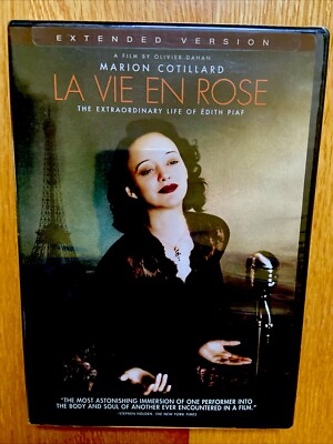 LA VIE EN ROSE Extended Version US DVD Edith Piaf English