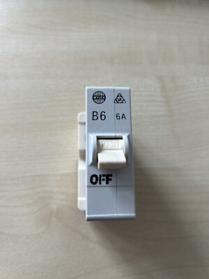 Wylex Rewireable 6 Amp Typ B Ersatz Mcb Leitungsschutzschalter Sicherung SK