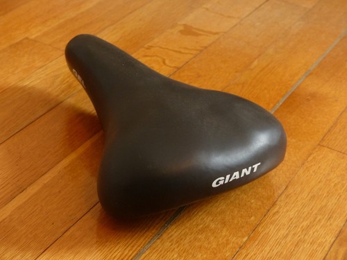 GIANT GEL Viscount Sattel 1990 Fahrradsattel Sitz Saddle Seat schwarz RETRO - Bild 9 von 13