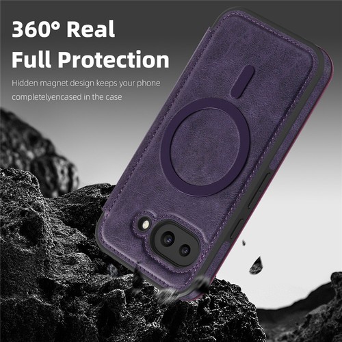 For Google Pixel 8 9 Pro XL 9A Magnetic Magsafe Flip Leather Wallet Case Cover - Picture 74 of 78