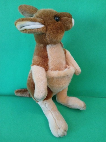 2015 13" Miyoni by Aurora Kangaroo Stuffed Animal Plush NWT - Picture 3 of 6