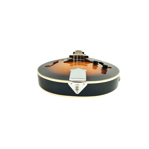 Caraya A-Shape Electric Mandolin,EQ, F-holes, Sunburst + Free Gig Bag. MA001EBS - Picture 4 of 13