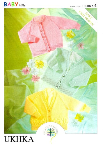 Baby Knitting Patterns Double Knitting & 4Ply 26 variations - Picture 46 of 53
