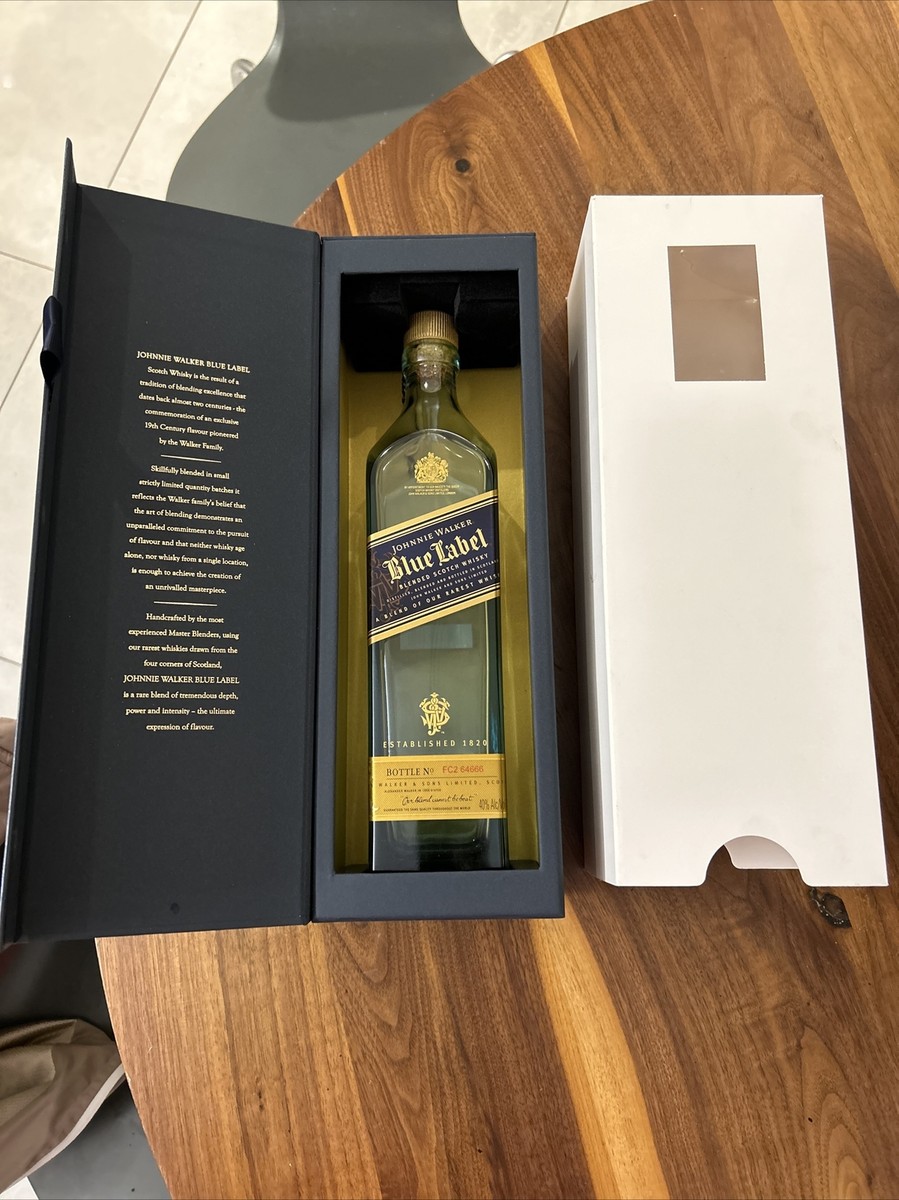 【未開封】Johnnie Walker Blue Label スコッチウイスキー 楽天市場】ジョニーウォーカー ブルーラベル 750ml 40度