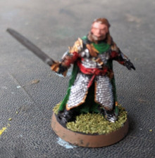 Warhammer Lord of the Rings Rohan Hero Painted Very Rare Hama