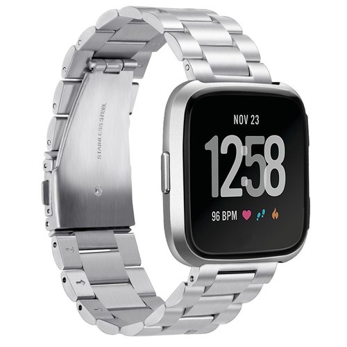 Stainless Steel Band for Fitbit Versa/Versa Lite Edition/Versa Special Edition - Picture 23 of 31