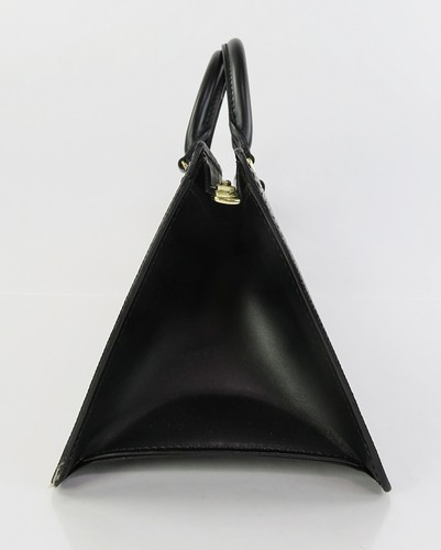 Authentic LOUIS VUITTON Sac Triangle Black Epi Leather Hand Bag Purse #61034 - Picture 5 of 14