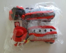 Texaco Tessie and Tex Plush Tankers 1999 Taylor Made Trucks NEW in Sealed Bag