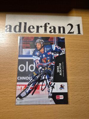 DEL 22-23 2022-2023 SIGNIERT Sena Acolatse Iserlohn Roosters
