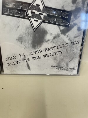 SEALED CD - Shark Island- July 14, 1989 Bastille Day Alive At The 