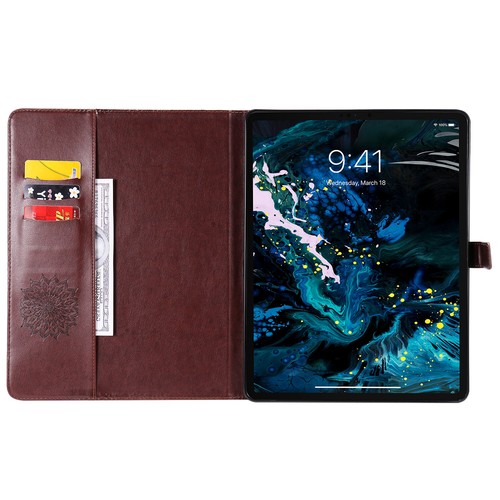 For iPad Pro 12.9 11 iPad 10.2 5 6 Tablet Sun Flower PU Leather Stand Case Cover - Picture 7 of 18
