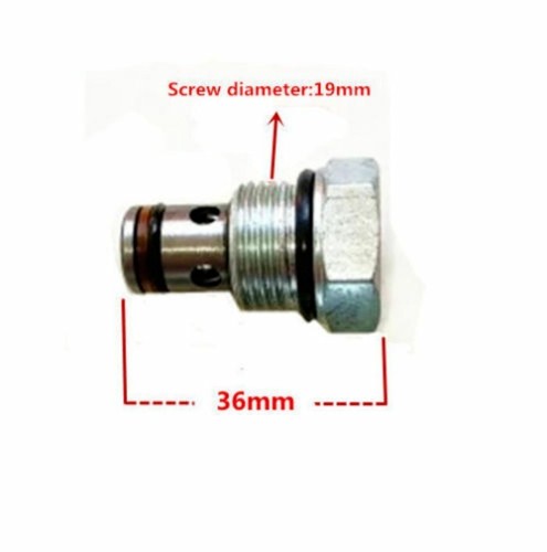 2PC Lowering Valve Pressure Relief Valve For Auto Lift Car Hoist Machine 72*19mm - Picture 3 of 3