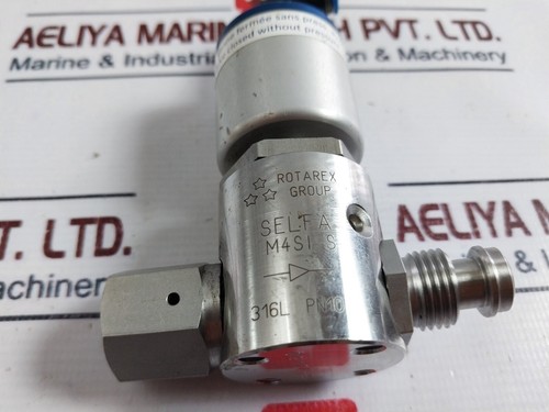 Rotarex M4SI S Diaphragm Line Valve 316L PN 10 - Picture 3 of 8