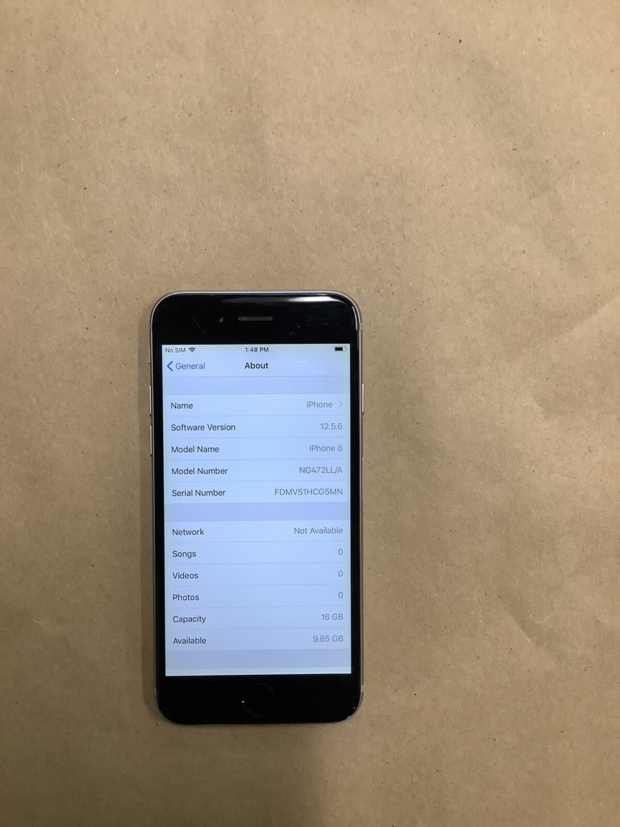Apple iPhone 6, Sprint Only | Silver, 16 GB, 4.7 in Screen