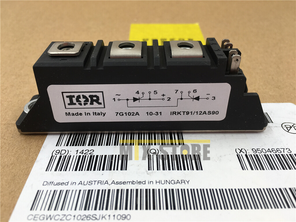 NEW MODULE 1 PIECE IRKT91/12 IRKT9112 IRKT91-12 INTERNATIONAL RECTIFIER MODULE O - Foto 8