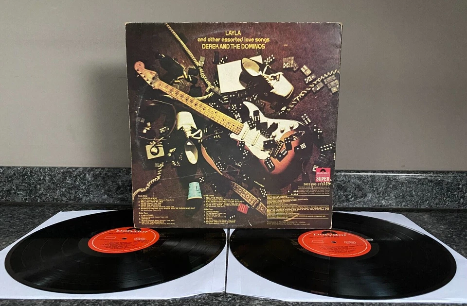 DOUBLE LP VINYL DEREK & THE DOMINOS ALBUM LAYLA UK 1ST PRESS ERIC CLAPTON EX/EX - Image 4 of 4