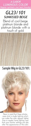 SIMPLY FLAWLESS Wig GABOR *ALL COLORS* Petite/Average, Lace Front, Mono Part NEW - Picture 24 of 29