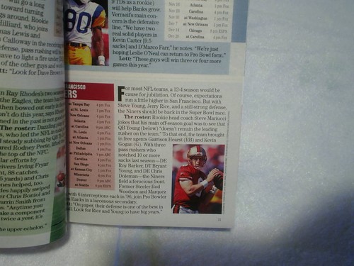 1997 TV GUIDE NFL DETROIT LIONS Herman Moore Scott Mitchell cover,football - Picture 6 of 6