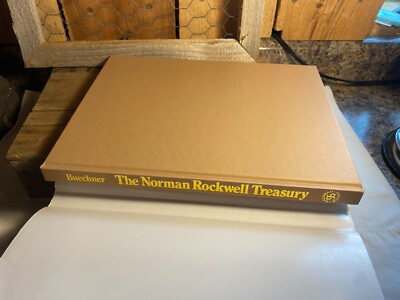Vintage The Norman Rockwell Treasury Hardcover Book