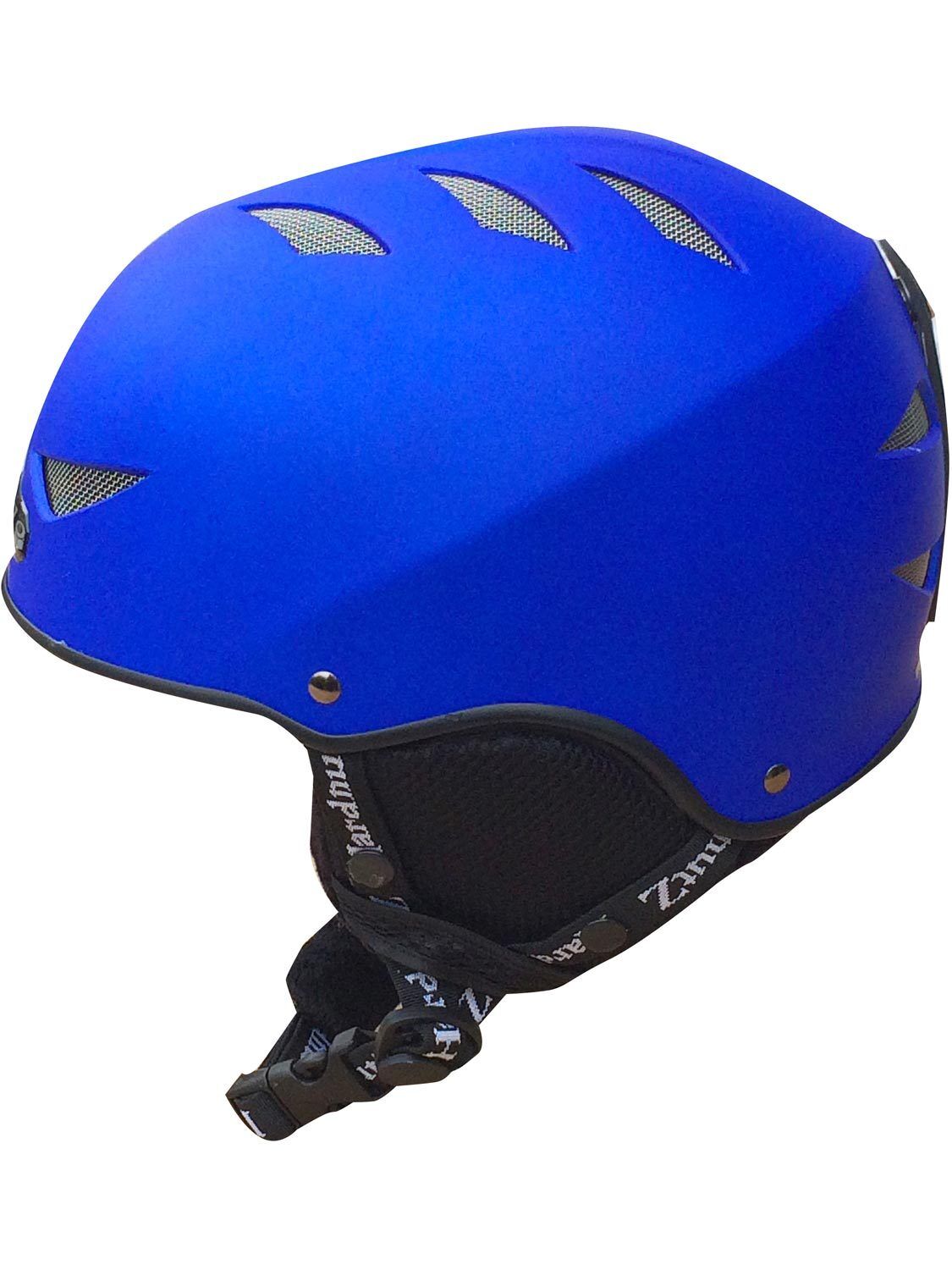 Hardnutz Ski Helmet bluee Adult & Kids Sizes Rubber Ski Helmet Snowboard New Hardnutz Ski Helmet bluee Adult & Kids Sizes Rubber Ski Helmet Snowboard New
