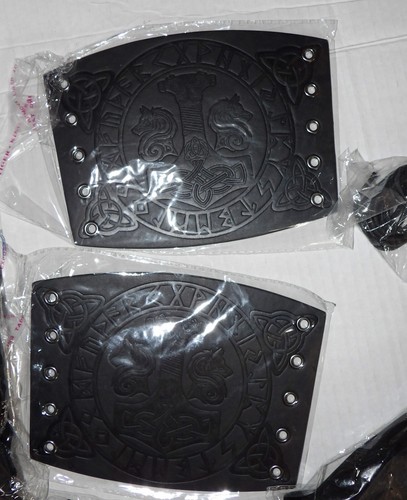 MEDIEVAL, VIKING, RENAISSANCE 5PC. COSTUME ACCESSORIES (ONE SIZE: REG.) - Picture 2 of 6